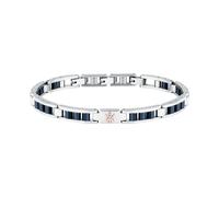 Maserati Ceramic Bracelet Stainless Steel JM225ATZ58 - Man Blue/Silver 18 cm