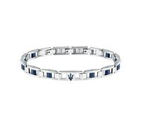 Maserati Ceramic Bracelet Stainless Steel JM225ATZ59 - Man Blue/Silver 18 cm