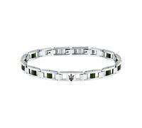 Maserati Ceramic Bracelet Stainless Steel JM225ATZ60 - Man - Quartz Green/Silver 18 cm