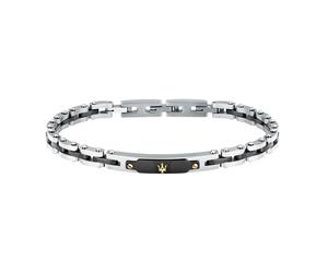 Maserati Ceramic Bracelet Stainless Steel JM424AXU06 - Man - Stainless Steel Silver 18 cm