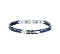 Maserati Ceramic Men's Chain Bracelet | Steel, black, silver, Size 19 + 3 cm