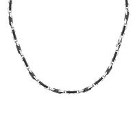 Maserati Ceramic Necklace Necklace Stainless Steel JM226ATZ72 - Man - Quartz Black/Silver