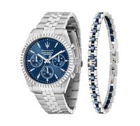Maserati Competizione Men's Multifunction Watch | Steel, 41.00mm Case, Polished, Satin, R8853100048