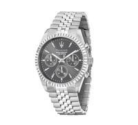 Maserati Competizione Men's Multifunction Watch | Steel, 41mm Case, Polished, Satin