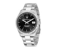 Maserati Competizione Stainless Steel Black Dial Quartz R8853100028 100M Men's Watch