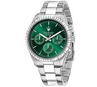 Maserati Competizione R8853100044 - Man - 43 mm - Quartz - Mineral Glass Green 22 mm