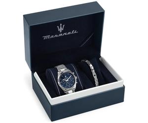 Maserati COMPETIZIONE R8853100047 - Man - 43 mm - Analogue - Quartz - Mineral Glass Silver 22 mm