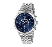 Maserati Epoca 42 Mm Chr Blue Dial Br Ss Watch