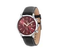 Maserati Epoca Men's Chronograph Watch | Steel, Leather, 40.00mm Case, Polished, Satin
