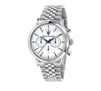 Maserati Epoca Men's White Dial Stainless Steel Bracelet Watch