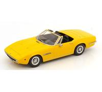 Maserati Ghibli Spyder Yellow + Roof 1969 1:18 KK SCALE KKDC181303