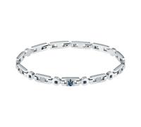 Maserati Iconic Bracelet Stainless Steel JM423AVD15 - Man - Quartz - Stainless Steel Silver 18 cm