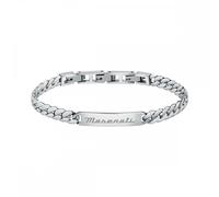Maserati Jewels Maserati Logo Curb Bracelet 22cm