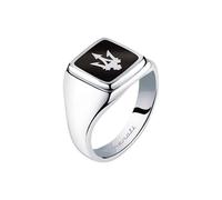Maserati Jewels Ring Stainless Steel JM222AVD07023 - Man - Stainless Steel Silver 64