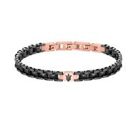 Maserati Jewels Men's bracelet in steel, ceramic, black IP, rose gold IP - JM422ATZ13