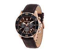 Maserati Limited Edition Men's Watch, Chronograph, Analogue, Leather Strap, Waterproof, COMPETIZIONE Collection - R8871600001