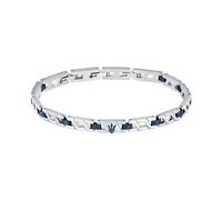 Maserati Man's Bracelet, Steel, IP Blue, Iconic Collection - JM124AVD39