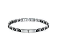 Maserati Maserati Jewels Men's bracelet, 22 cm long, made of Stainless steel, Ceramic, PVD - JM420ATI06