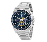 Maserati Velocità 43 Mm Watch Silver Men