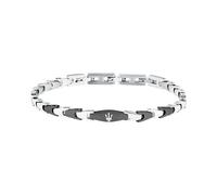Maserati Men's Bracelet in Steel, ICONIC Collection, Herringbone, Gift for Husband, Boyfriend
