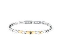 Maserati Men's Bracelet in Steel, ICONIC Collection, Herringbone, Gift for Husband, Boyfriend
