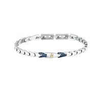 Maserati Men's Bracelet in Steel, ICONIC Collection, Herringbone, Gift Ideas - JM225AVD82