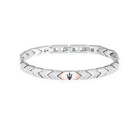 Maserati Men's Bracelet in Steel, ICONIC Collection, Herringbone - JM225AVD90