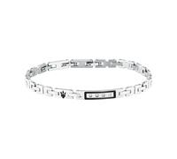 Maserati Men's Bracelet in Steel, Natural Diamonds, DIAMONDS Collection, Gift Ideas - JM125ATY21