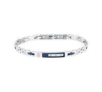 Maserati Men's Bracelet in Steel, Natural Diamonds, DIAMONDS Collection, Gift Ideas - JM125ATY22