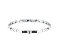 Maserati Men's Bracelet in Steel, Natural Diamonds, DIAMONDS Collection, Gift Ideas - JM125ATY24
