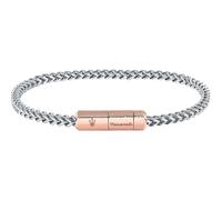 MASERATI Mens Bracelet J JM223ATK24 Stainless Steel Gold Rose