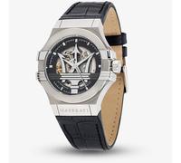 Maserati R8821108038 Potenza | Automatic | Black Leather Watch