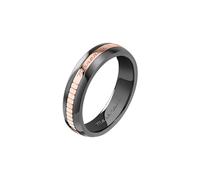Maserati Men's Ring in Steel, Ceramic, CERAMIC Collection, Rose Gold, Gift Ideas for Men