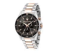 Maserati Men's Stainless Steel, Rose Gold PVD Watch, Sfida Collection, with Stainless Steel Strap - R8873640002