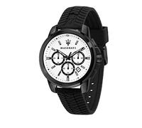 Maserati Men's Stainless Steel, Silicone Watch, Successo Collection, with Silicone Strap - R8871621010