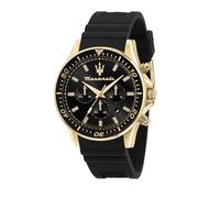Maserati Sfida 44 Mm Watch Black,Golden