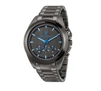 Maserati Men's Watch, Chronograph, Analog, 43 mm, Dark Edition Collection, Dark Gun - R8873654001