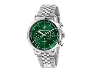 Maserati Men's Watch, Chronograph, Analog, Steel Strap, Waterproof, 42 mm Case, Vintage Collection - R8873618033
