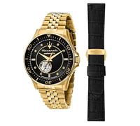 Maserati Men's Watch in Steel, Automatic, Analog, 44 mm, SFIDA Collection, Diamonds, Special Pack