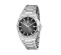 Maserati Men's Watch, Time, Date, Analog, 40mm, Velocita' Slim Collection, Checkered Dial