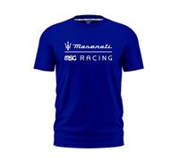 Maserati MSG Racing Formula E Men's Team World Championship Blue T-Shirt (UK, Alpha, XL, Regular, Regular)