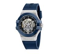 Maserati R8821108050 Potenza Automatic Blue Resin Strap Watch - W81187