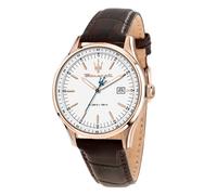 Maserati R8851124002 Sorpasso Brown Leather Strap Watch - W81279