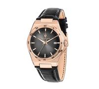 Maserati R8851153001 Velocita Slim Black Leather Strap Watch - W81306