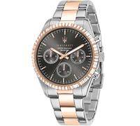 Maserati Men's Stainless Steel, Rose Gold PVD Watch, Competizione Collection, with Stainless Steel Strap - R8853100020