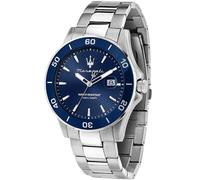 Maserati Competizione 43 Mm 3h Watch Blue Men