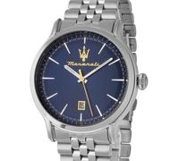Maserati Epoca R8853118021 - Man - 42 mm - Analogue - Quartz - Mineral Glass Blue 21 mm