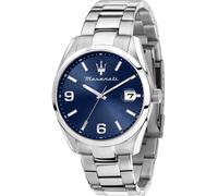 Maserati Gents Attrazione Blue Dial Stainless Steel Watch