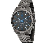 Maserati R8853154002 Dark Edition Chronograph 43mm 5ATM Quartz Mens Grey