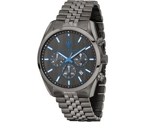 Maserati R8853154002 Dark Edition Chronograph 43mm 5ATM Quartz Mens Grey